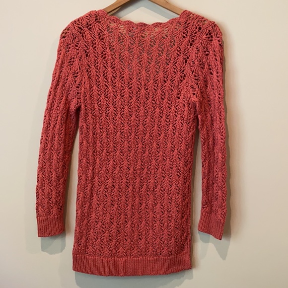 NWT Loft brand coral pink sweater - Picture 5 of 7